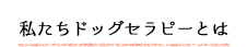 私たちドッグセラピーとは